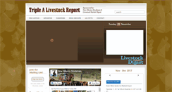 Desktop Screenshot of aaalivestock.com